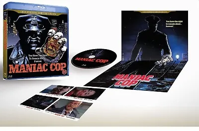 MANIAC COP (1988) Limited Edition With Postcards Blu-Ray BRAND NEW Free Ship • $21.99