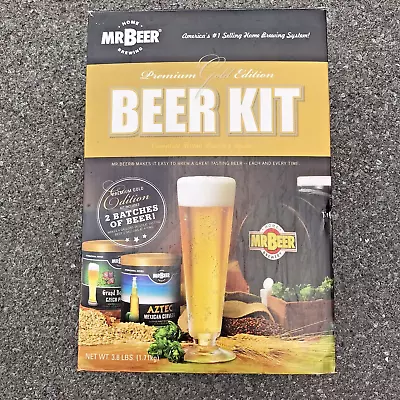 Mr. Beer Premium Gold Edition Home Brewing Beer Kit Makes 2 Gallons Directions • $23.62