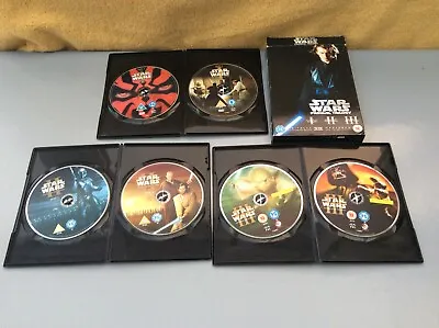 £4.99 • Buy Star Wars Prequel Trilogy I, Ii + Iii Dvd Box Set