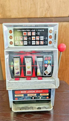 $9.99 • Buy Vintage Waco Toy Slot Machine - One-armed Bandit-Jackpot-Japan