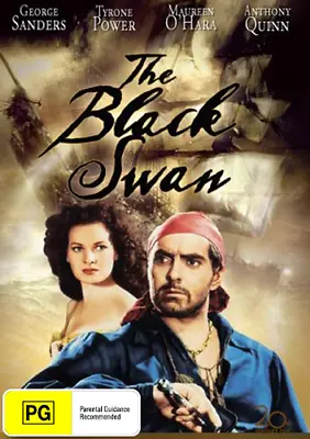 Tyrone Power Maureen O'Hara Anthony Quinn THE BLACK SWAN DVD (NEW & SEALED) • $17.99