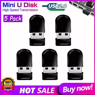 5 Pack Bulk USB Flash Drive 64GB 32GB 16GB Wholesale 2.0 Memory Stick Pen Drive • $20.81