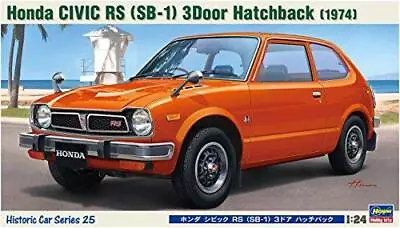 Hasegawa 1/24 Honda Civic RS (SB-1) 3Door Hatchback 1974 HC25 Plastic Model Kit • $57.90