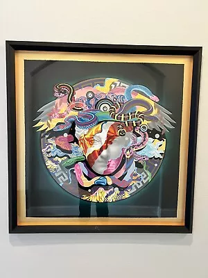 Tristan Eaton Versace Medusa FRAMED 16/50 TURQUOISE 2018 Banksy Dface Obey • $3000