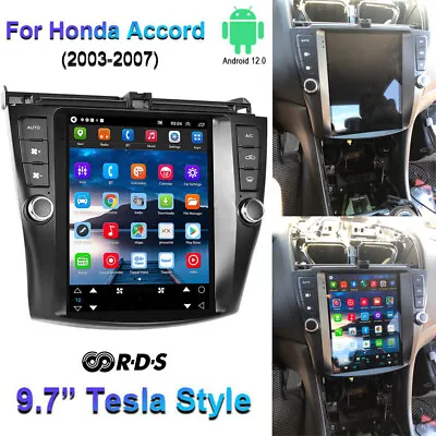 For Honda Accord 2003-2007 Android 12 Apple Carplay Car Stereo Gps Radio 9.7  • $195