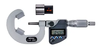 $732 • Buy Mitutoyo 314-353-30 3-Flute Digimatic V-Anvil Micrometer, 1-1.6 /25.4-40.64mm 