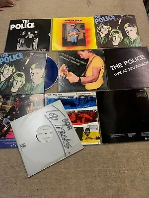 The Police Job Lot Rare LPS Promos Etc Punk Clash Pistols Damned • £200