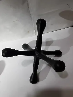 Way Cool Abstract Modernist Black Metal Table Art Sculpture Jax • $11