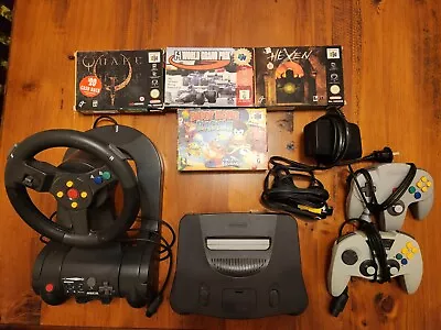 Nintendo 64 Console And Games • $400
