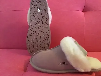 UGG Women Slippers Snuggly Australian Collection Dusty Pink Size 8 • $61