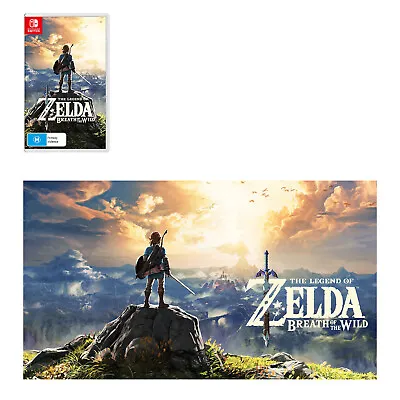 The Legend Of Zelda Breath Of The Wild Kids Nintendo Switch Adventure Video Game • $104.02