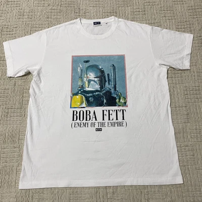 $139.99 • Buy KITH Star Wars Boba Fett Vintage Men’s XL T-shirt White Empire Strikes Back NWOT