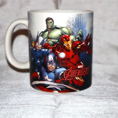 Avengers: Captain American Iron Man Hulk 20 Oz Iridescent Ceramic Mug • $8