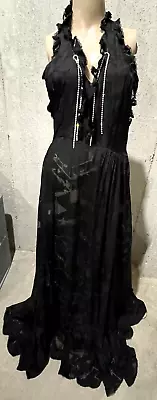 New NWT $2400 Preen Thornton Bregazzi Arlesa  Long Maxi Gown Dress US 2 4 SMALL • $16.50