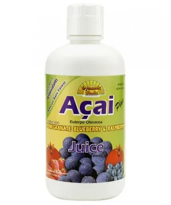 Dynamic Health Acai Juice Blend 946ml Weight Loss Skin Energy • £14.99