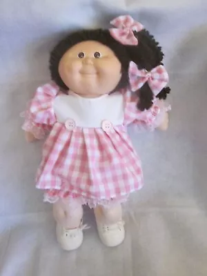 CPK Doll Clothes/pink Check Dress/bloomers/hair Bows • $14.95
