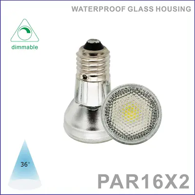 $18.25 • Buy 2 Pcs Led Spot Light Bulb PAR16 7W 110V 220V E26 E27 Waterproof Dimmable Narrow 
