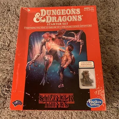 Stranger Things Dungeons & Dragons D&D Starter Set Demogorgon Hasbro 2018 Opened • $44.62