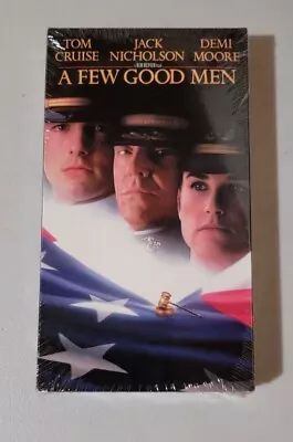 A Few Good Men 1993 VHS Tape Starring Tom Cruise Demi Moore USMC  NEW SEALED  • $5.99