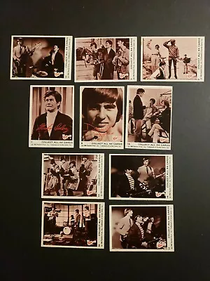 Vintage 1966 Raybert The Monkees Cards Lot Of 10  • $50