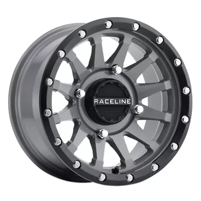 RACELINE A95SG Trophy 17X7 4X137 ET10 Stealth Grey Simulated Beadlock (Qty Of 4) • $936.71