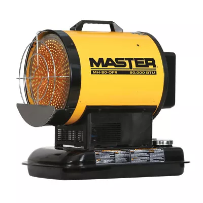 Master Radiant Heater Oil-Fired 80000 Btu • $459.99