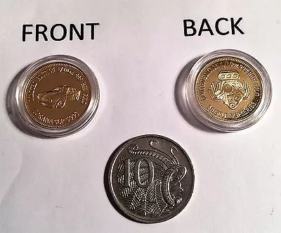 $6 • Buy New Torana SLR 5000 Muscle Car Series 1  1/10th Oz HGE 999 Gold Plated Car Coin