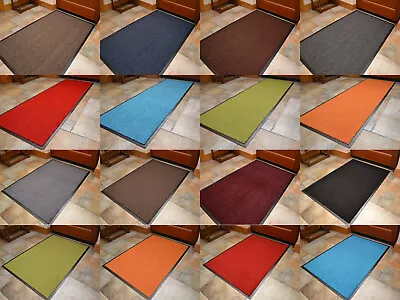 £36.99 • Buy Large Machine Washable Barrier Mats For Kitchens Halls Doors Dirt Trapper Mat
