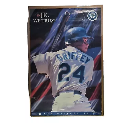 Ken Griffey Jr. Seattle Mariners  In JR. We Trust  Distressed From 1996 MLBPA • $19.74