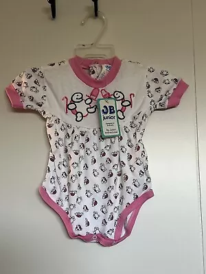 £18.34 • Buy JB Junior Vintage Pink Turtle One-piece Size 1 Or 12 Month Old - Jumpsuit NEW