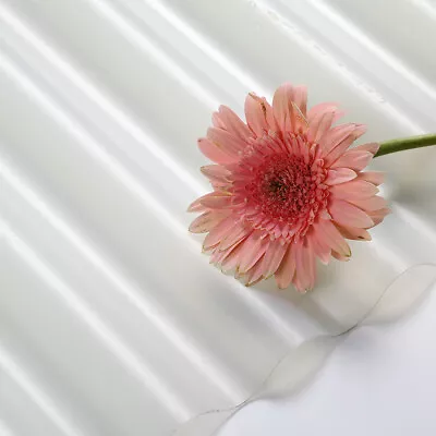 PVC Corrugated Roofing Sheet 1mm UV Resistant Greenhouse Shed Garage Roof Panel • £85.95