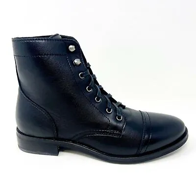 Thursday Boot Co Black Captain Womens Premium Leather Combat Boots • $99.95