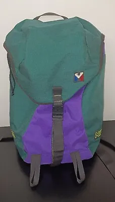 MILLET Backpack Hiking Trekking Daypack - Green & Purple • $40
