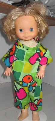 Vintage Fisher Price 1976 My Friend Mandy ? 15  Baby Doll Nice Used Dressed Toy • $10