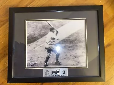 Babe Ruth 60th Home Run 1927 Framed Picture • $25
