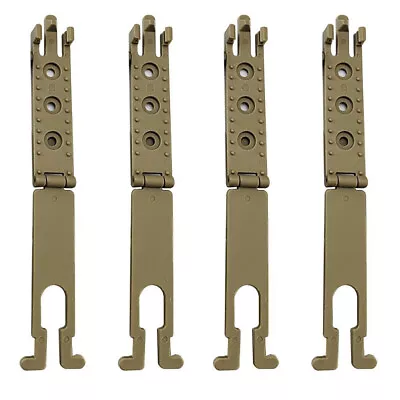 Gear K Sheath Belt Clip Waist Clamp For Backpack Scabbard Molle-Lok Kydex Brown • $13.45