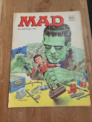 Mad Magazine # 89 September 1964 Frankenstein Issue Vintage Vtg • $50