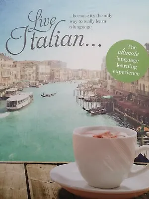 Live Italian - The Ultimate Language Learning Experience NEW AND SEALED RRP £100 • £9.99