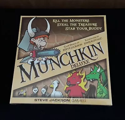 Steve Jackson Games Munchkin Deluxe Board Game - SJG1483 (New) • $24.99