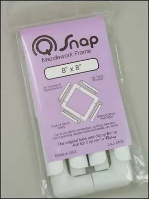 Q-Snap Frame Quilting Embroidery Cross Stitch 8  X 8  • $14.99