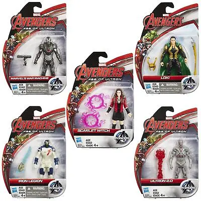 Marvel Avengers Age Of Ultron 3.75 Inch Figures - SET OF 5 (Loki Scarlet Witch) • £39.99