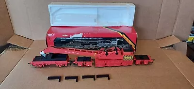 Hornby R739 OO Gauge 75 Ton Operating Breakdown Crane Complete Part Box Free P&P • £20