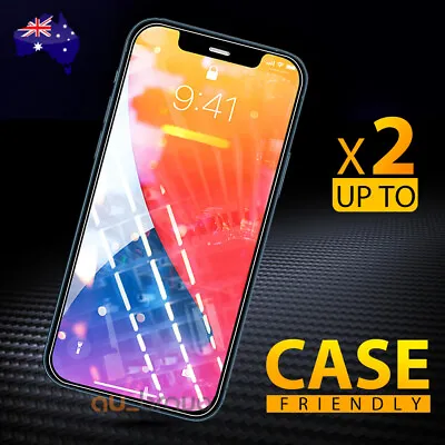 $3.45 • Buy Tempered Glass Screen Protector For IPhone 14 13 12 11 Pro XS Max XR 8 7 Plus