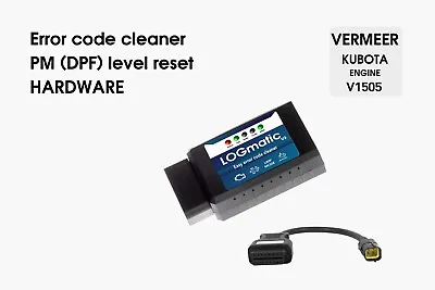 Soot Reset And Error Cleaner Hardware For Vermeer / Kubota DPF • $300