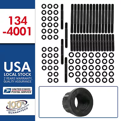 134-4001 Pro Series Cylinder Head Stud Kit For Chevrolet Small Block SBC 350 US • $50.39