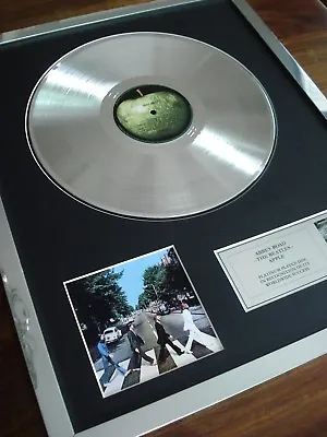 £129.99 • Buy The Beatles Abbey Road Lp Platinum Plated Disc Record Award Album