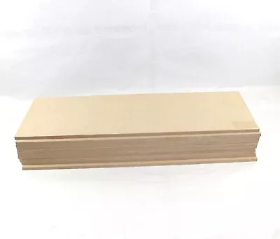 MDF Smooth Boards 4 X 600mm X 200mm Rectangle Shapes Cut Offs 9mm MDF • £14.50