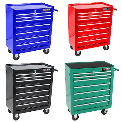 7-Drawers Tool Box Rolling Tool Chest Garage Storage Cabinet With Wheels • $229.99