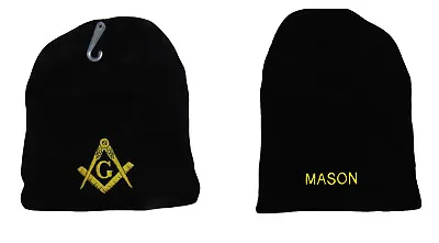 Mason Masonic Winter Beanie Knit Stocking Sock Cap Hat Masonry Lodge • $7.77