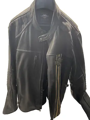 Harley Davidson Leather Jacket 2xl • $199.95